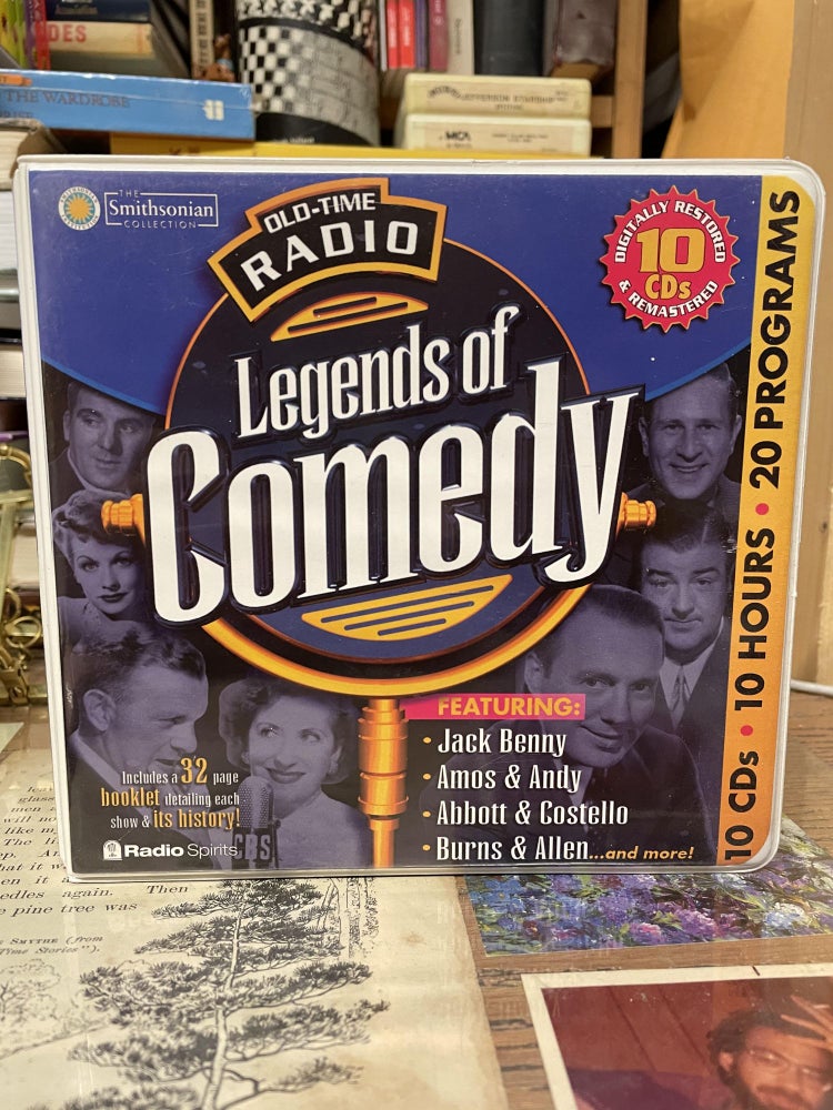 Item #74554 Old-Time Radio: Legends of Comedy (The Smithsonian Collection)