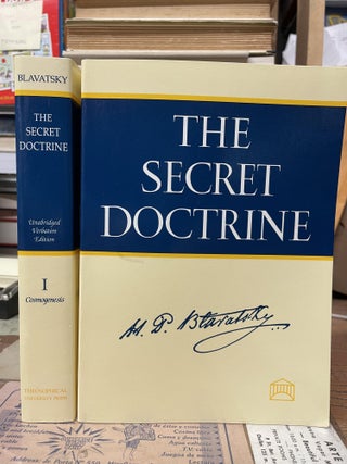 Item #74559 The Secret Doctrine: The Synthesis of Science, Religion and Philosophy (Two-Volume...