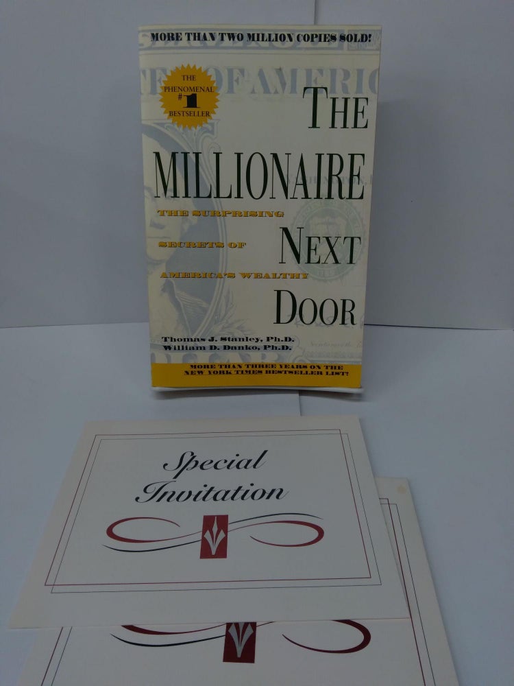Item #74773 The Millionaire Next Door. Thomas Stanley, William Danko.