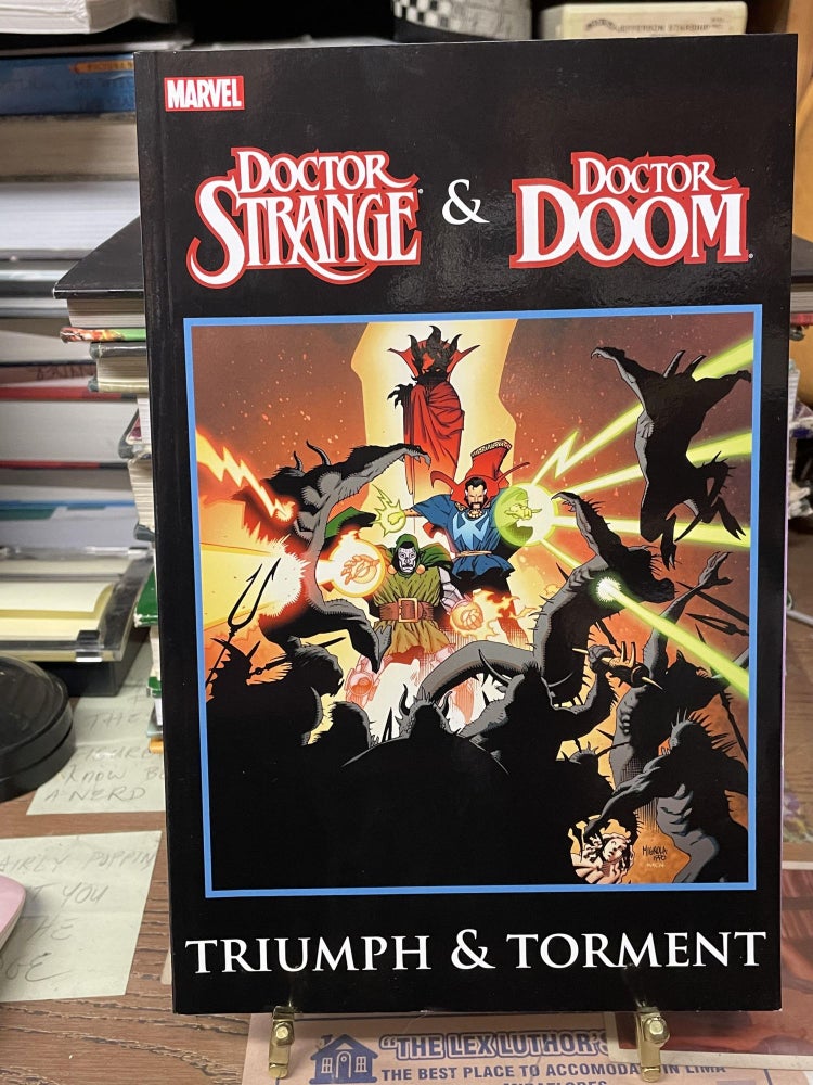 Item #74774 Dr. Strange & Dr. Doom: Triumph & Torment. Roger Stern, Bill Mantlo, Gerry Conway.