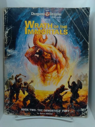 Item #74833 Wrath of the Immortals, Book Two: The Immortals' Fury (Dungeons & Dragons Game...