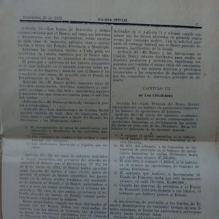 Gaceta Oficial de la Republica de Cuba