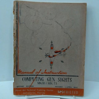 Item #74958 Manual of Instruction: Computing Gun Sights. J. B. Lynch