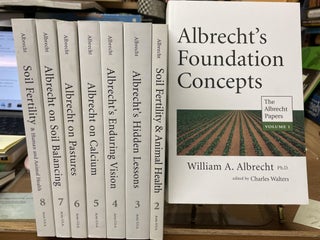 Item #74969 The Albrecht Papers (8 Volume Set). William A. Albrecht