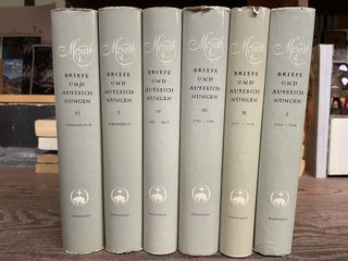 Item #75049 Mozart: Briefe und Aufzeichnungen (Six Volumes