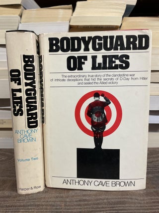 Item #75057 Bodyguard of Lies (2-volume set). Anthony Cave Brown