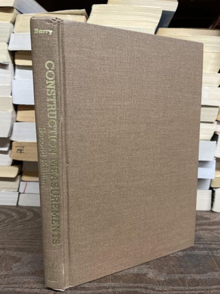 Item #75062 Construction Measurements (Second Edition). B. Austin Barry