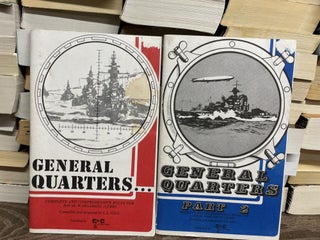 Item #75070 General Quarters: Complete and Comprehensive Rules for Naval Wargaming (2 Volume). L....