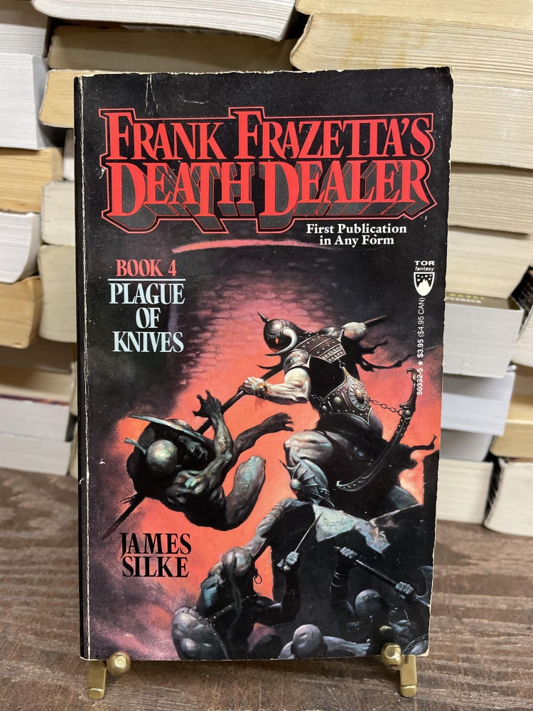 Item #75093 Plague of Knives (Death Dealer, No. 4). Frank Frazetta, James Silke.