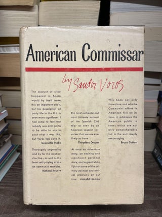 Item #75138 American Commissar. Saudor Voros