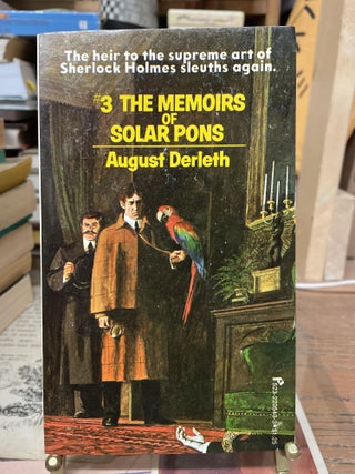 Item #75384 The Memoirs of Solar Pons (Solar Pons #3). August Derleth