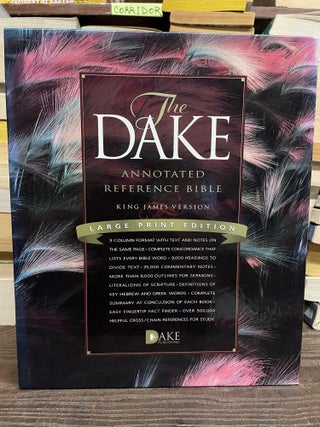 Item #75663 The Dake Annotated Reference Bible (King James Version) (Large Print