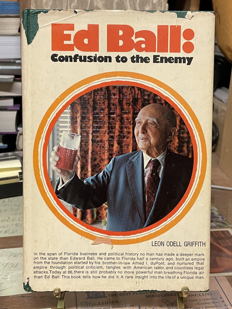 Item #75689 Ed Ball: Confusion to the Enemy. Leon Odell Griffith.