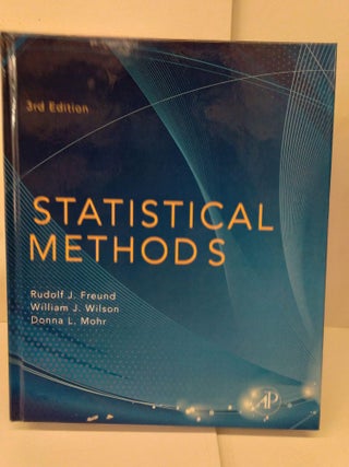 Item #75808 Statistical Methods. Donna L. Mohr
