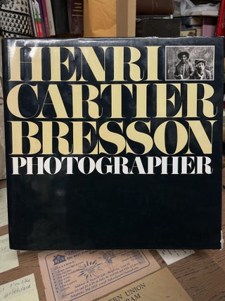 Item #75910 Henri Cartier Bresson: Photographer. Henri Bresson-Cartier