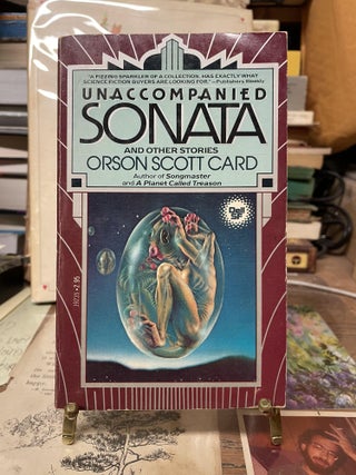 Item #75919 Unaccompanied Sonata and Other Stories. Orson Scott Card