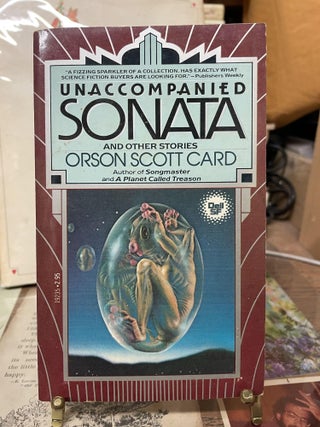 Item #75920 Unaccompanied Sonata and Other Stories. Orson Scott Card
