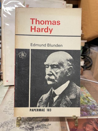 Item #75921 Thomas Hardy. Edmund Blunden