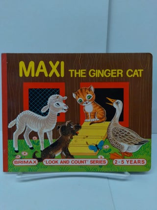 Item #76051 Maxi the Ginger Cat. Brimax