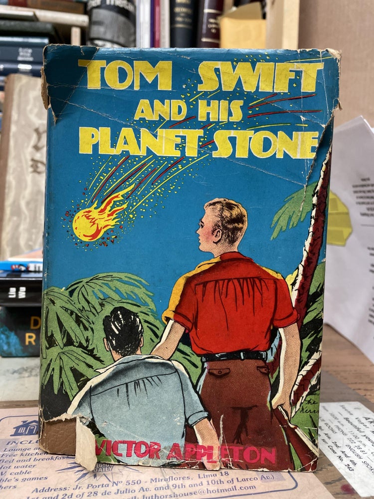 Item #76085 Tom Swift and his Planet Stone. Victor Appleton.