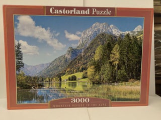 Item #76225 Castorland Puzzle 3000 Pieces: Mountain Refuge in the Alps