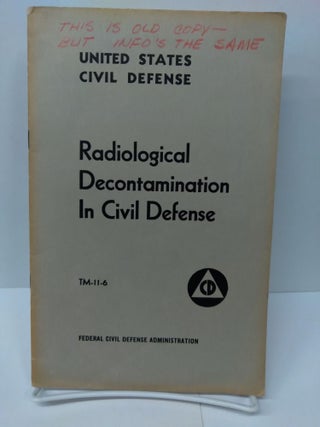 Item #76384 Radiological Decontamination in Civil Defense