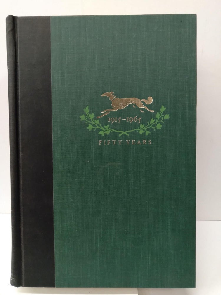 Item #76399 Fifty Years: Borzoi Books 1915-1965; A Retrospective Collection. Clifton Fadiman.