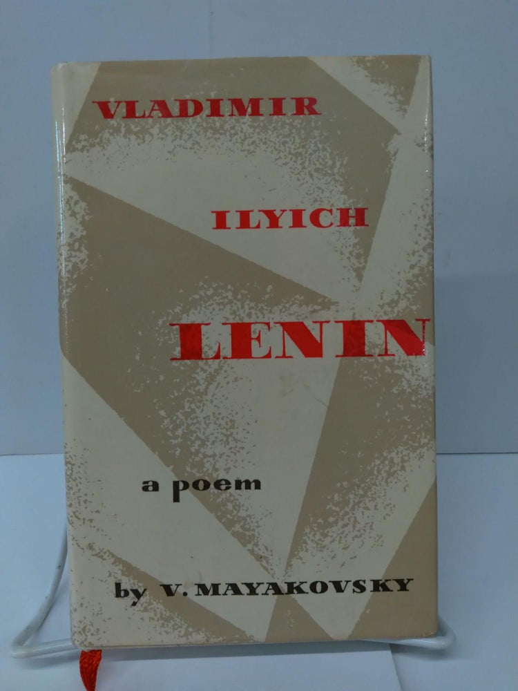Item #76417 Vladimir Ilyich Lenin: A Poem. V. Mayakovsky.