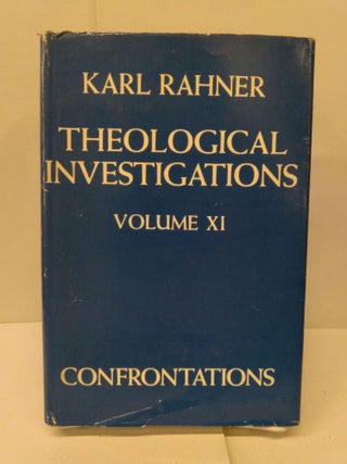 Item #76511 Theological Investigations: Confrontations I. Karl Rahner