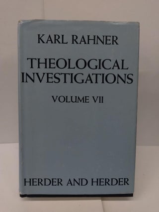 Item #76512 Theological Investigations: Herder and Herder. Karl Rahner