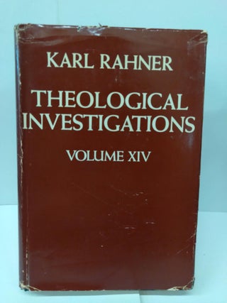 Item #76515 Theological Investigations: Concerning Vatican Council II. Karl Rahner