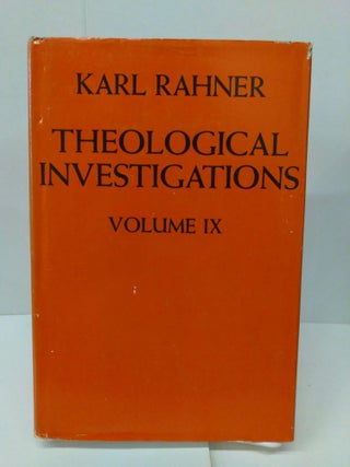 Item #76518 Theological Investigations: Writings of 1965-67 1. Karl Rahner