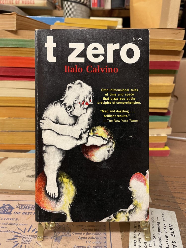 Item #76551 T Zero. Italo Calvino.