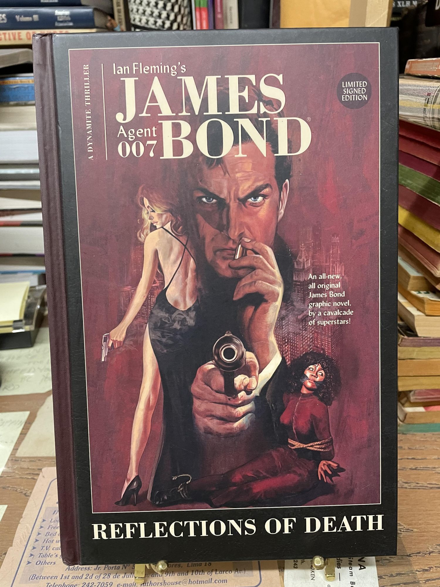 James Bond: Reflections of Death | Benjamin Percy | 1st printing