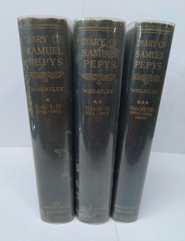 Item #76585 The Diary of Samuel Pepys. Henry Wheatley.