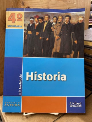 Item #76728 Historia 4.º ESO. Ánfora (Andalucía) (Spanish Edition). Beatriz Vidal Ferrero,...