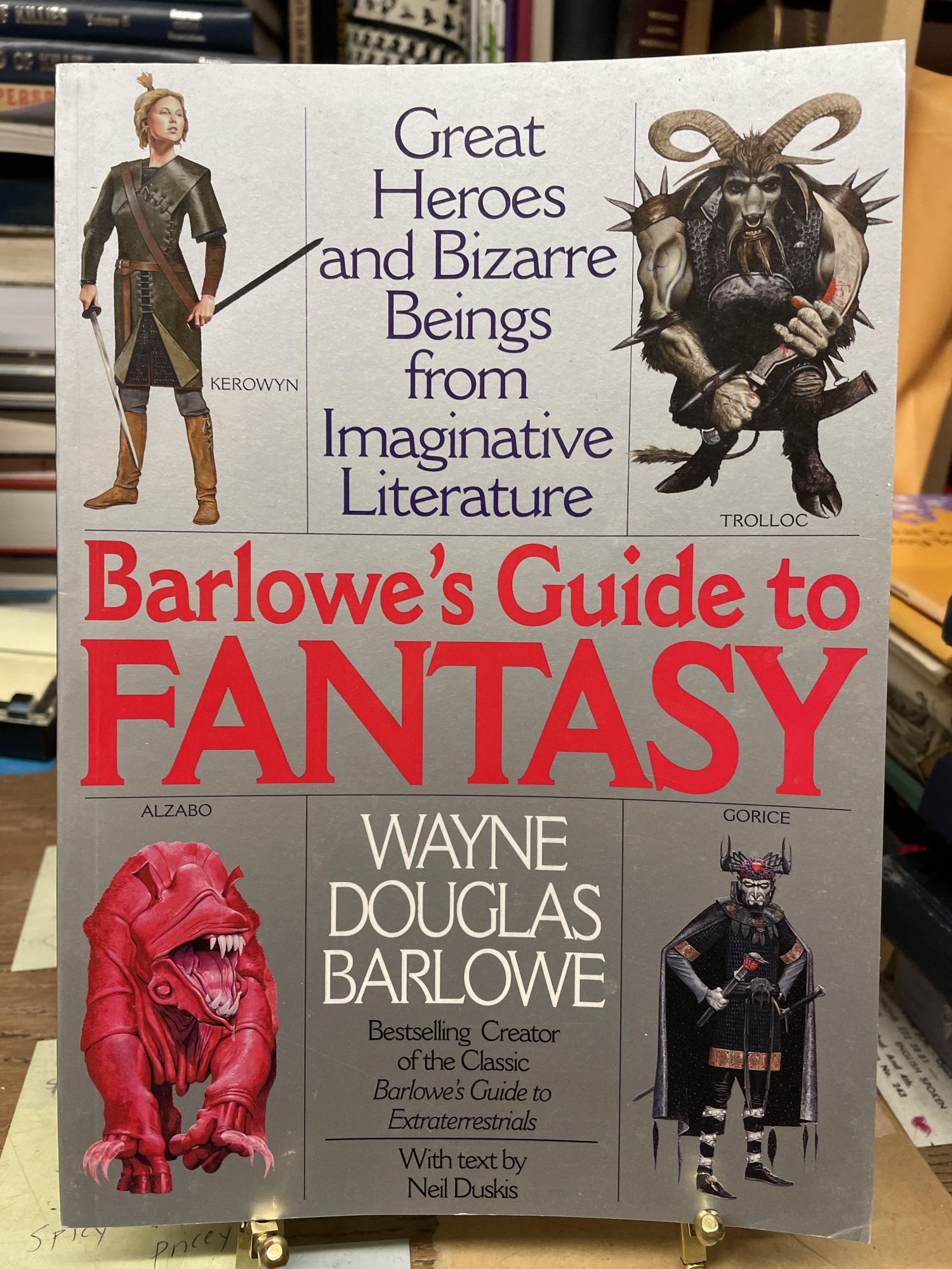 Barlowe's Guide to Fantasy by Wayne Douglas Barlowe on Chamblin Bookmine