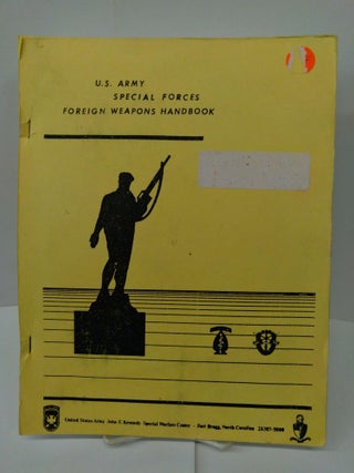 Item #77308 U.S. Army Special Forces Foreign Weapons Handbook
