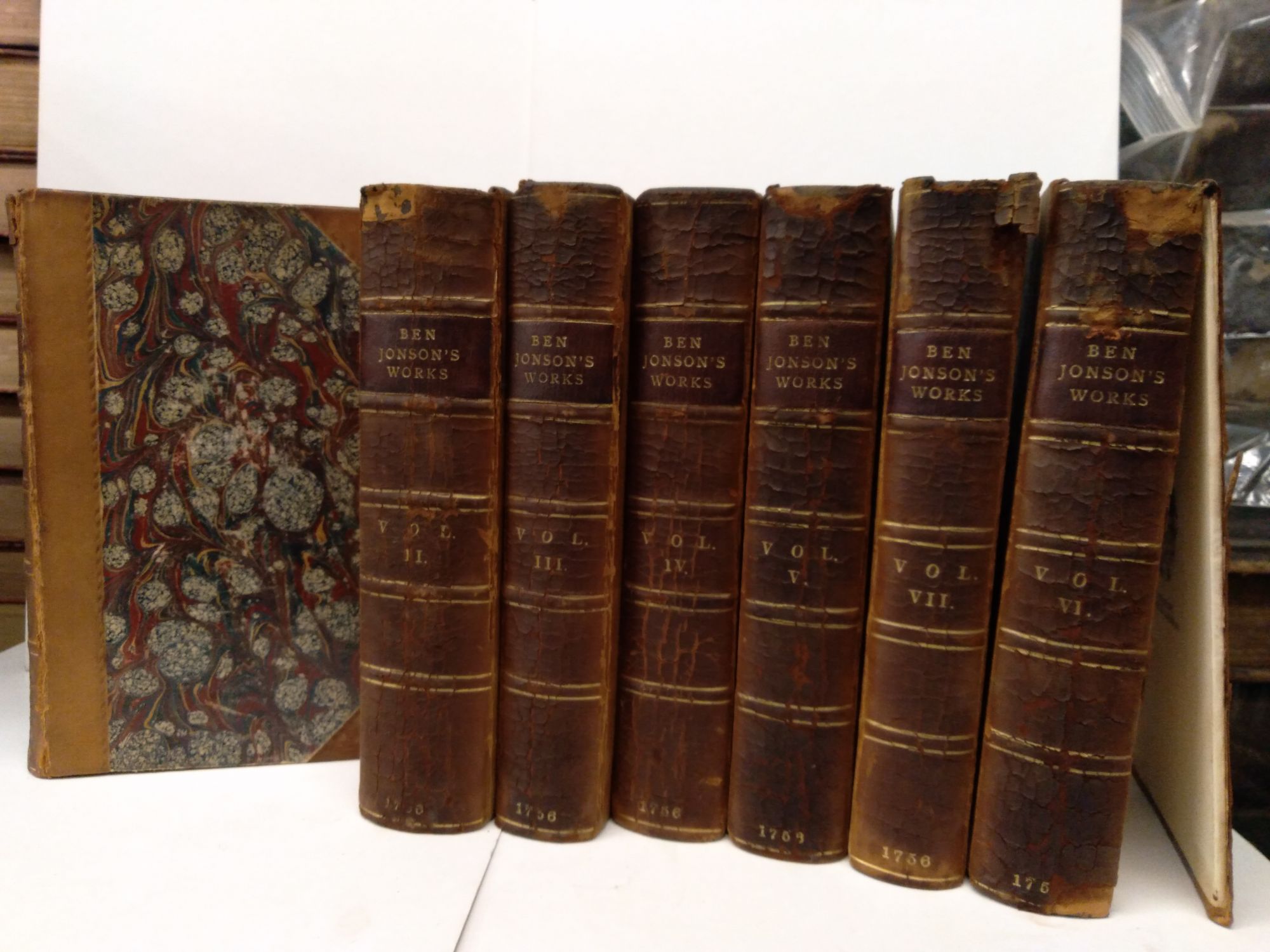 The Works of Ben Johnson | Peter Whalley | 7 Volumes