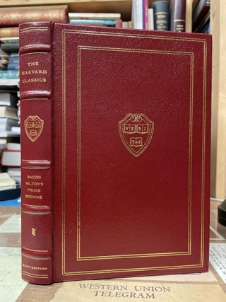Item #77692 Essays, Civil and Moral and The New Atlantis / Areopagitica and Tractate on Education...