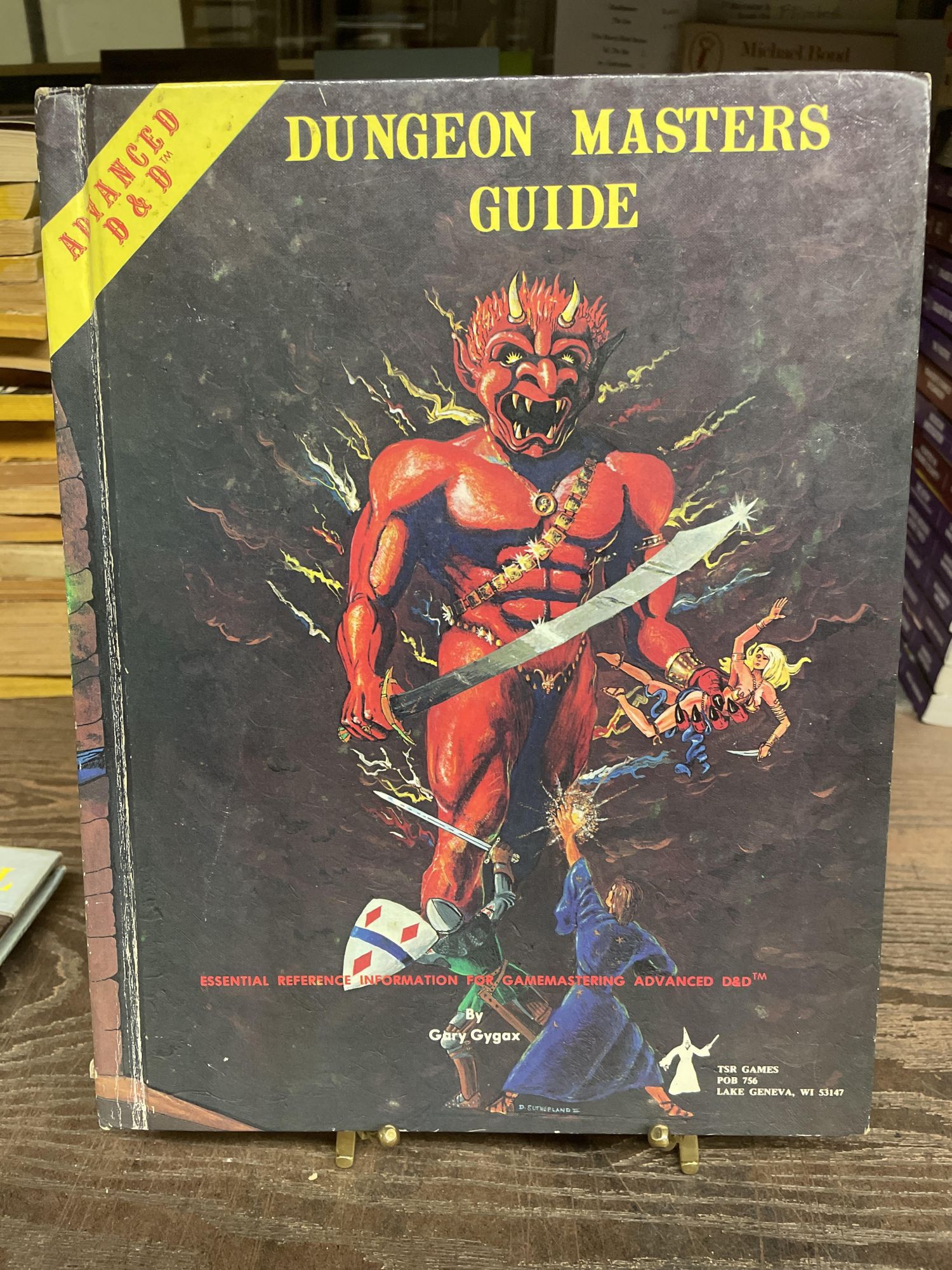 Dungeons Masters Guide Advanced Dungeons and Dragons by Gary Gygax on  Chamblin Bookmine