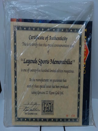 Item #77875 Legends Sports Memorabilia