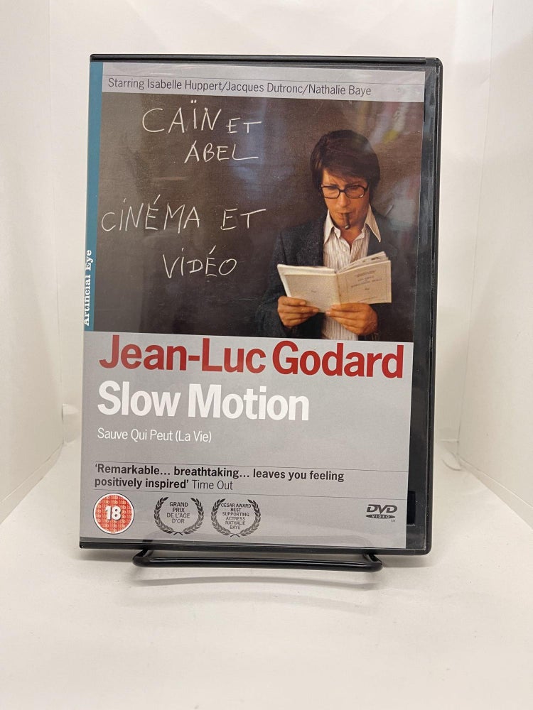 Item #78020 Slow Motion. Jean-Luc Godard.