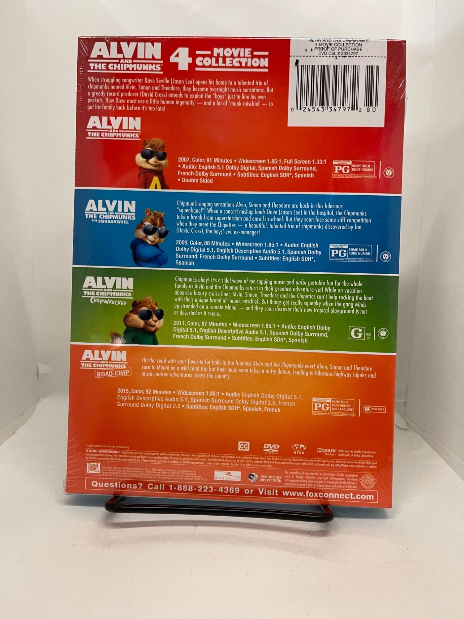 Alvin and the Chipmunks: 4-Movie Collection | Tim Hill
