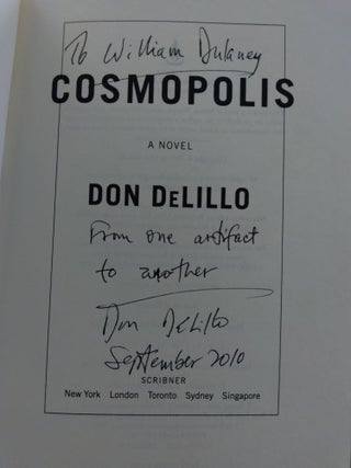Cosmopolis: A Novel