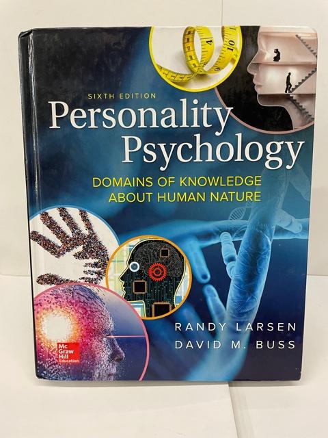 Personality Psychology: Domains Of Knowledge About Human Nature | Randy ...