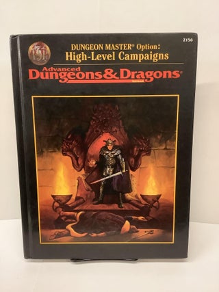 Item #78243 Dungeon Master Option: High-Level Campaigns: Advanced Dungeons & Dragons Rulebook...
