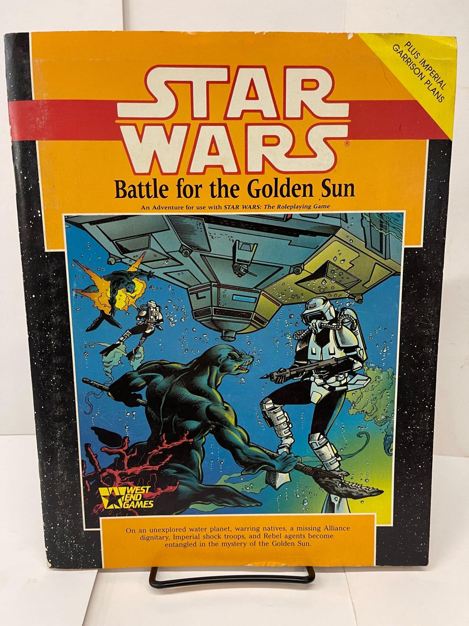 Star Wars: Battle For The Golden Sun (Star Wars Roleplaying Game) by  Douglas Kaufman: Very Good Paperback (1988)