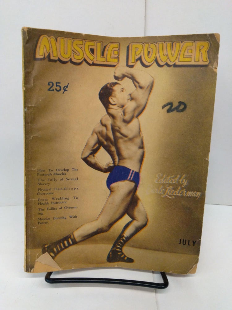 Item #78408 Muscle Power. Earle Liederman.