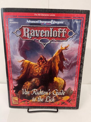 Item #78470 Van Ritchen's Guide to the Lich (Advanced Dungeons & Dragons, Ravenloft 9412). Erik...